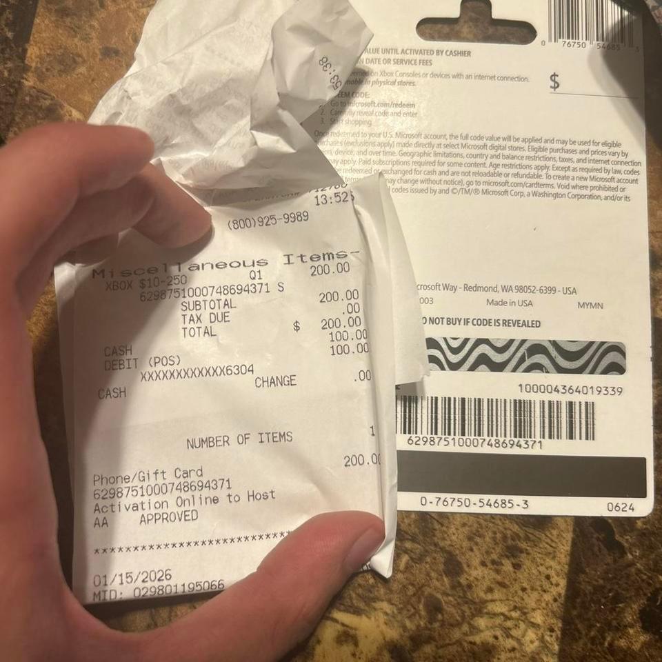 200 Dollar Xbox Gift Card 2