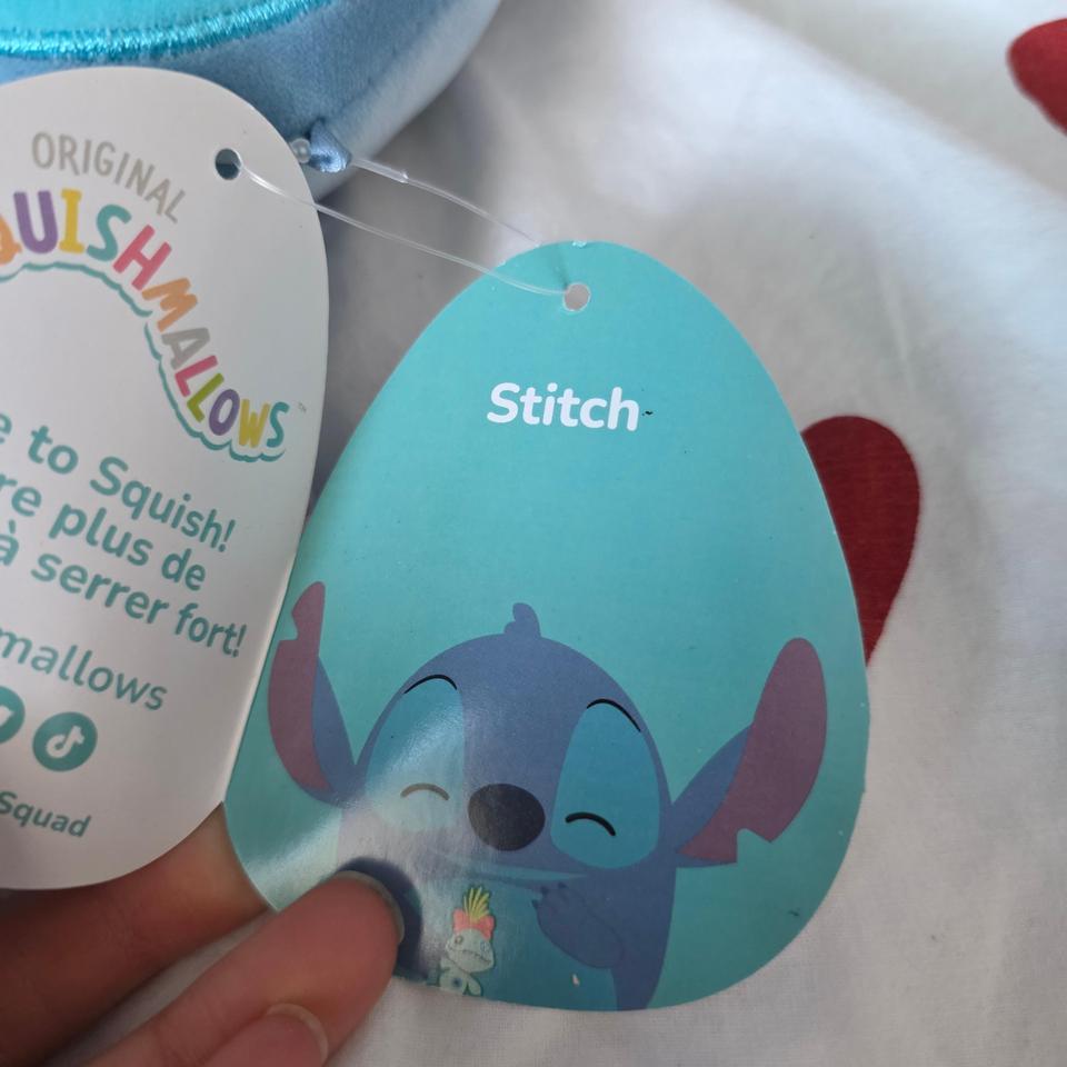 Disney Stitch Holding Scrump Squishmallow Da89 3