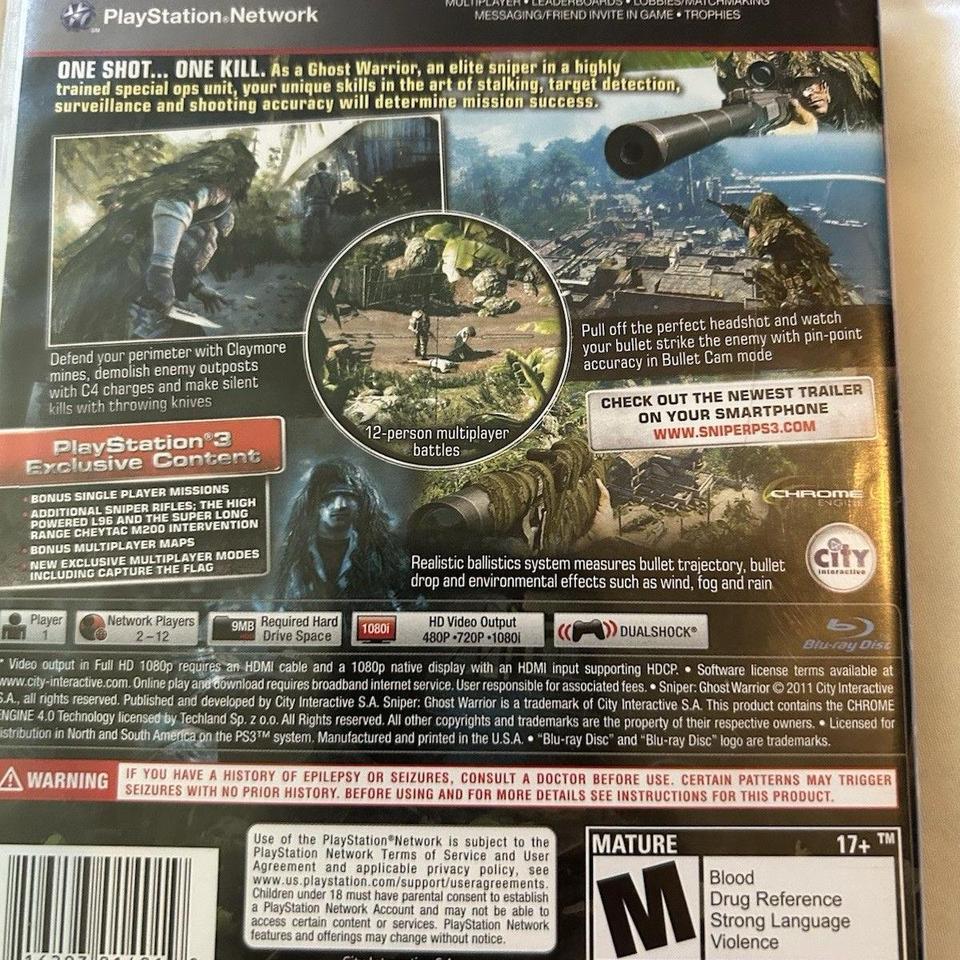 Sniper Ghost Worrior Rate M 9fea 2