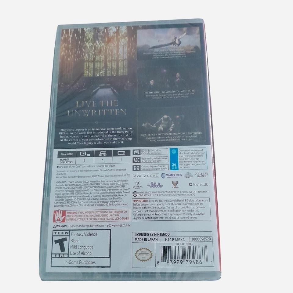 Nintendo Switch Game Hogwarts Legacy 1399 2