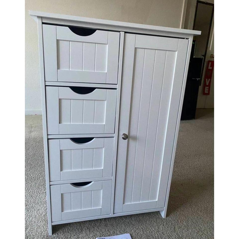 Storage Cabinet White Storage Cabinet B344