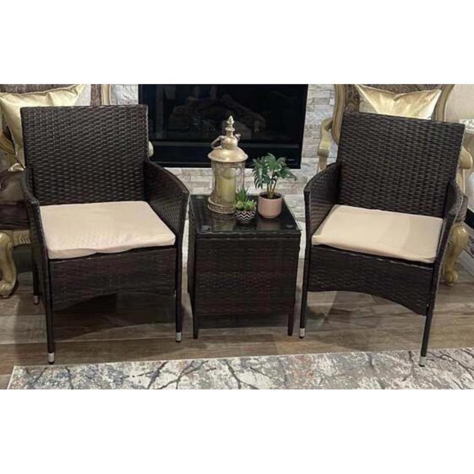 Patio Furniture 3 Pieces Patio 378a