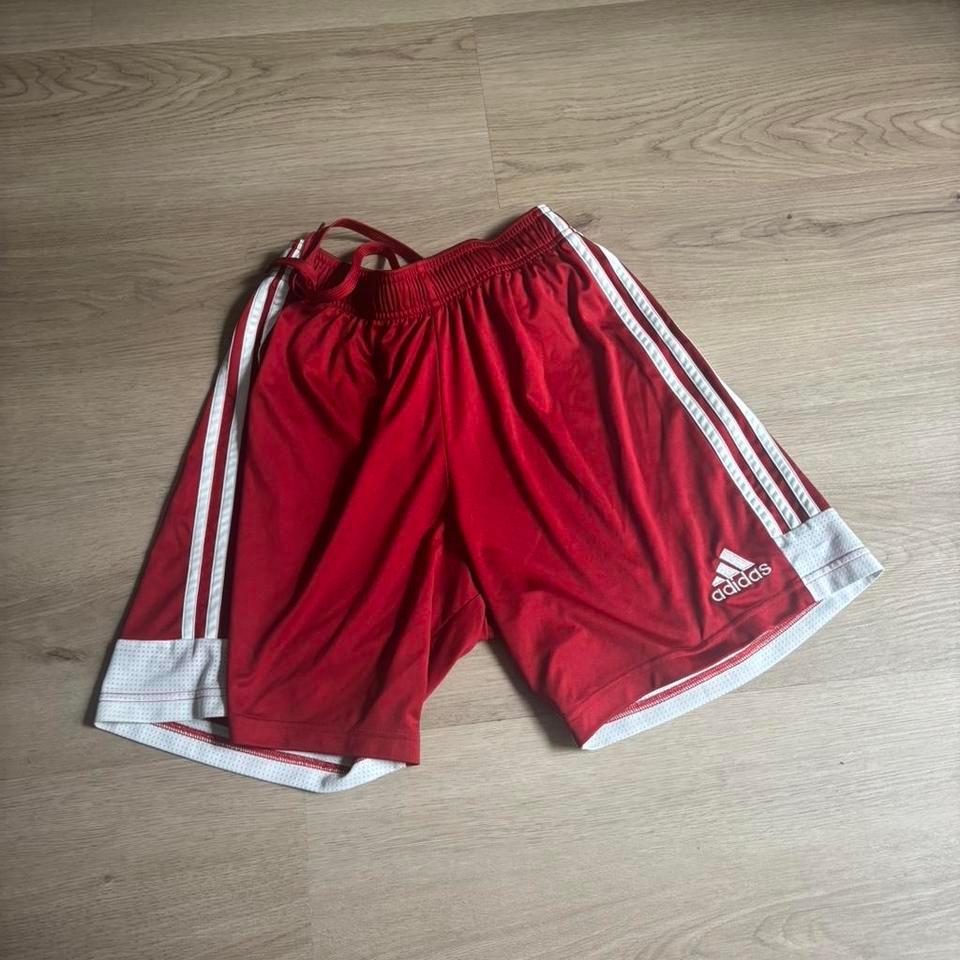 Adidas Red Shorts Size M 4748