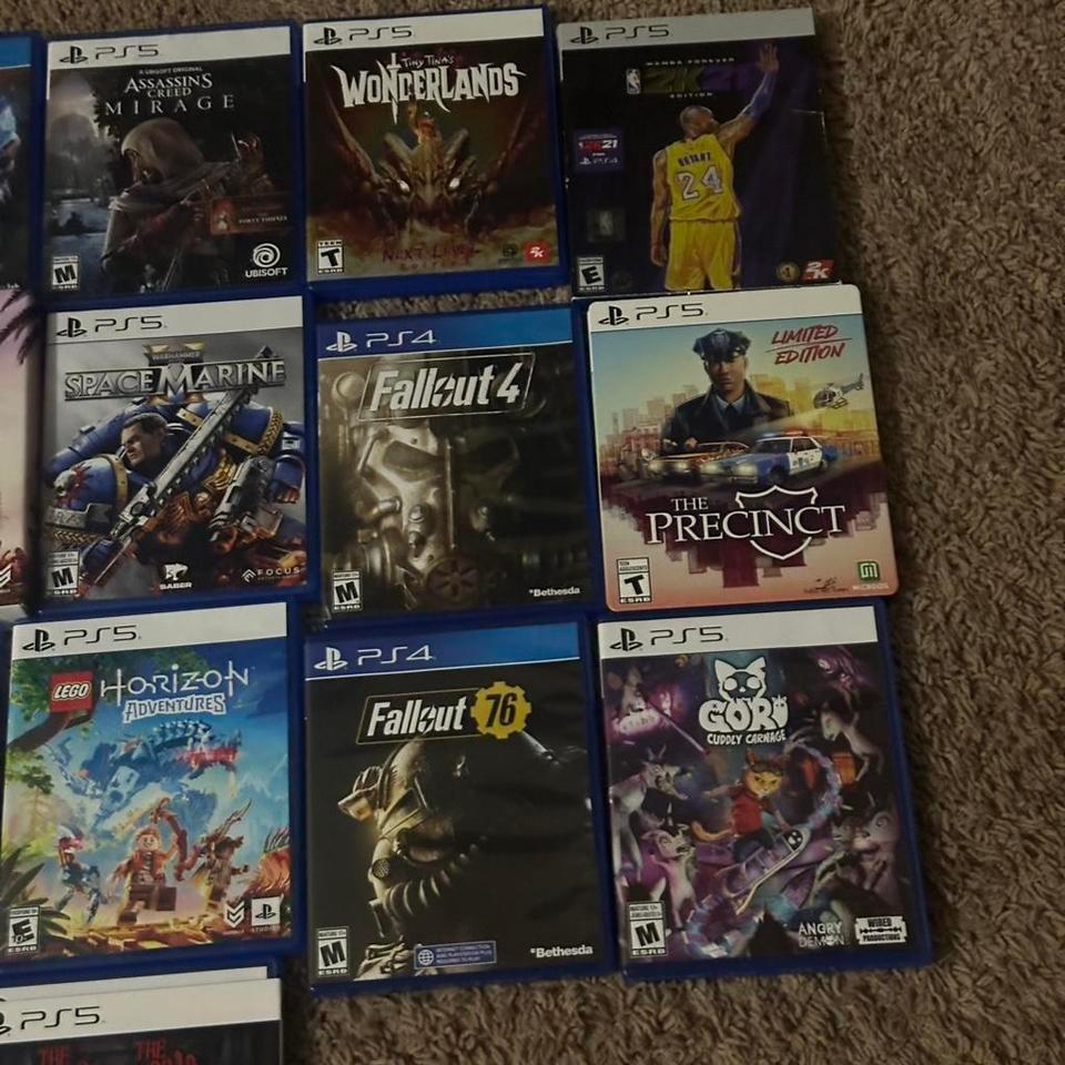 Ps4 And Ps5 Game Lot D0ce