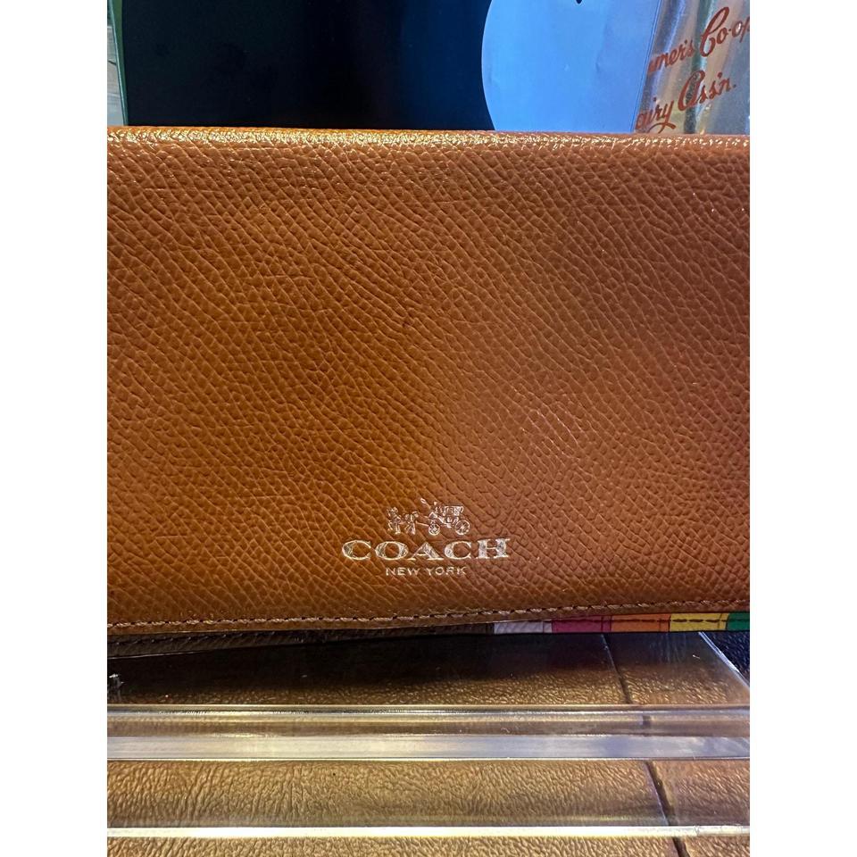 Coach Slim Wallet In Rainbow 5b55 2