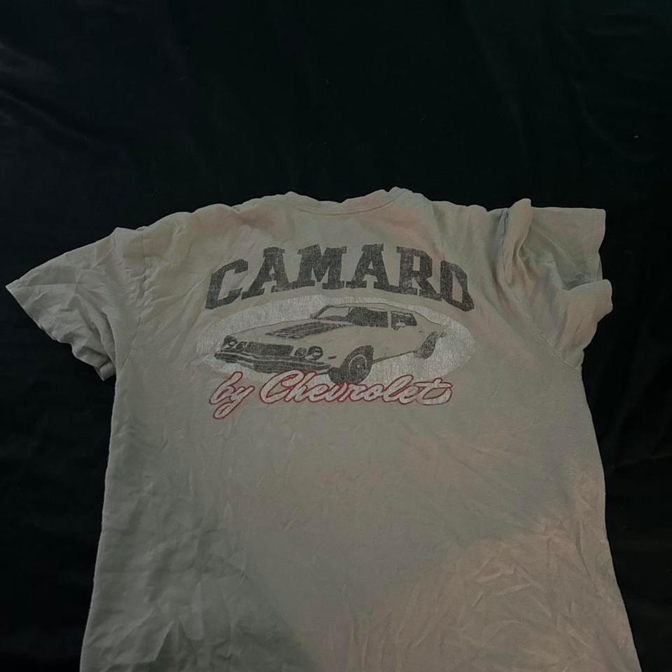 Chevrolet Camaro White T Shirt Mens A271 2