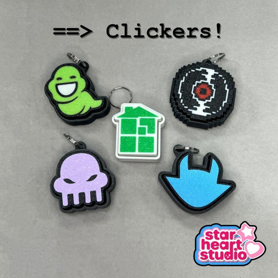 Homestuck Inspired Mechanical Keyboard Fidget Clicker 6ddc 3