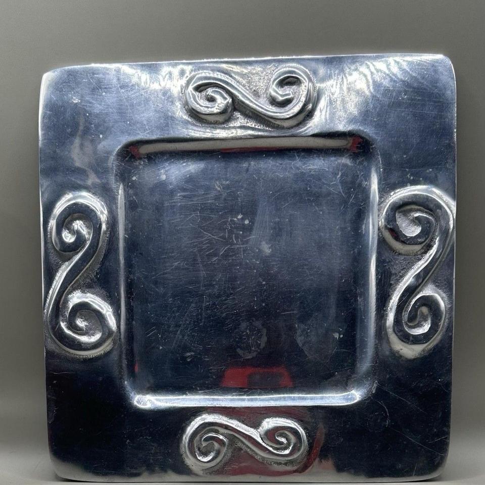 Handcrafted Mexican Square Serving Tray 0c7b