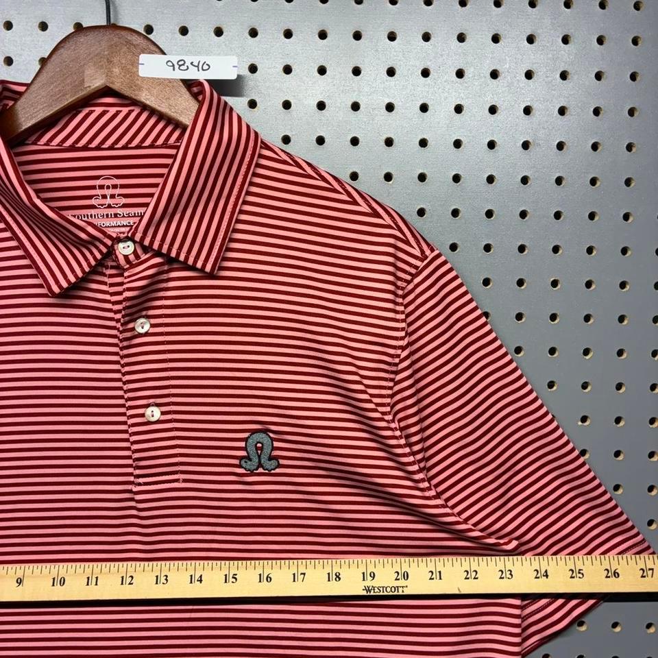 Southern Seam Red Striped Microfiber 3253 6