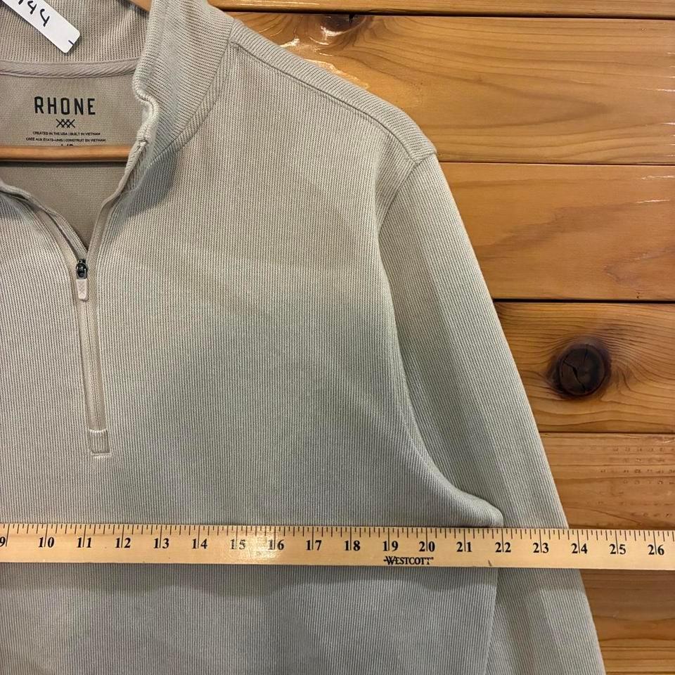 Rhone Grey Quarter Zip Mock Cb81 6