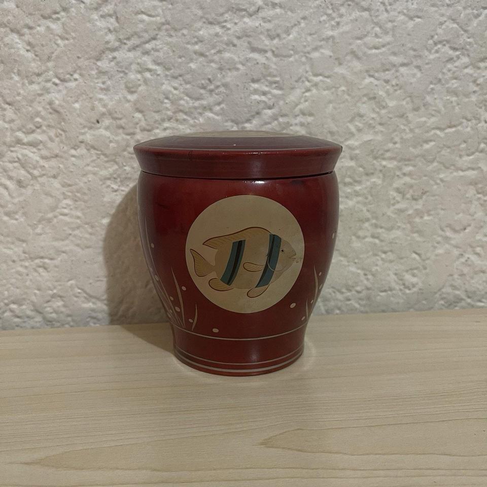 The Vintage Lacquer Tea Caddy 7213