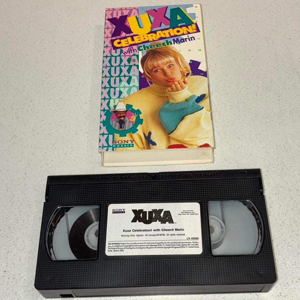 Xuxa Celebration Vhs 1994 Cheech B9a9