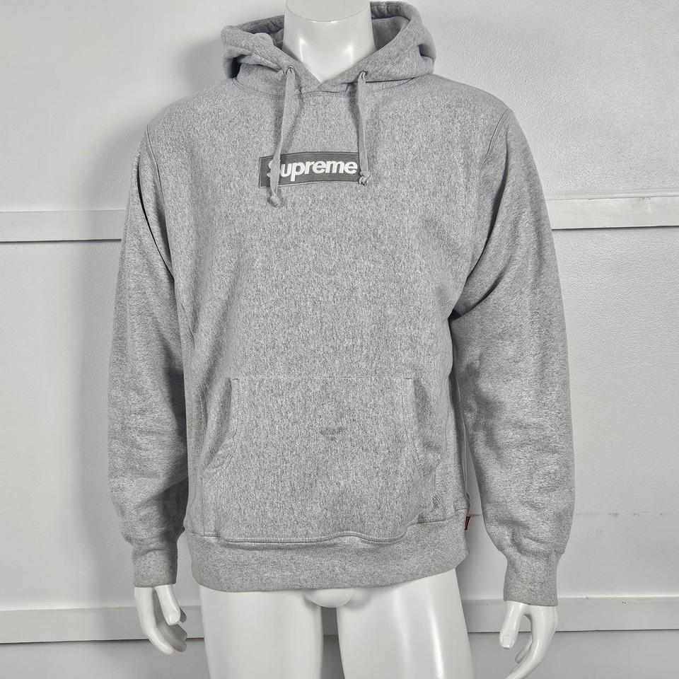 Supreme Box Logo Hoodie Heather 1466