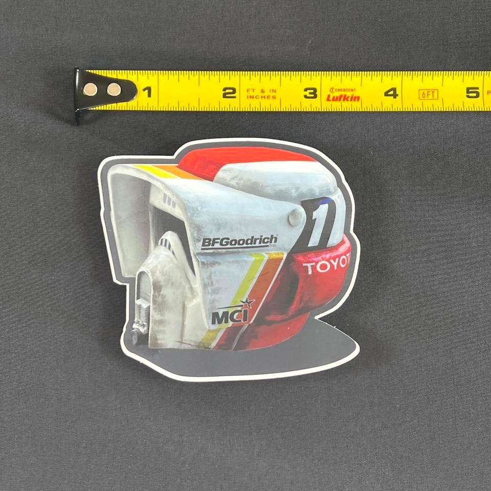 Toyota Le Mans Helmet Sticker 1890 2