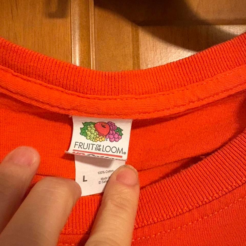 Orange Camaro Tee Size L A6e0 3