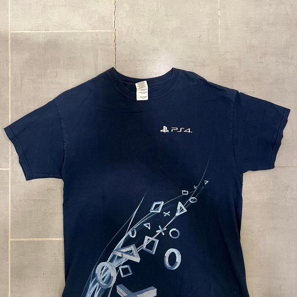 Vintage Ps4 Graphic T Shirt Great 8985