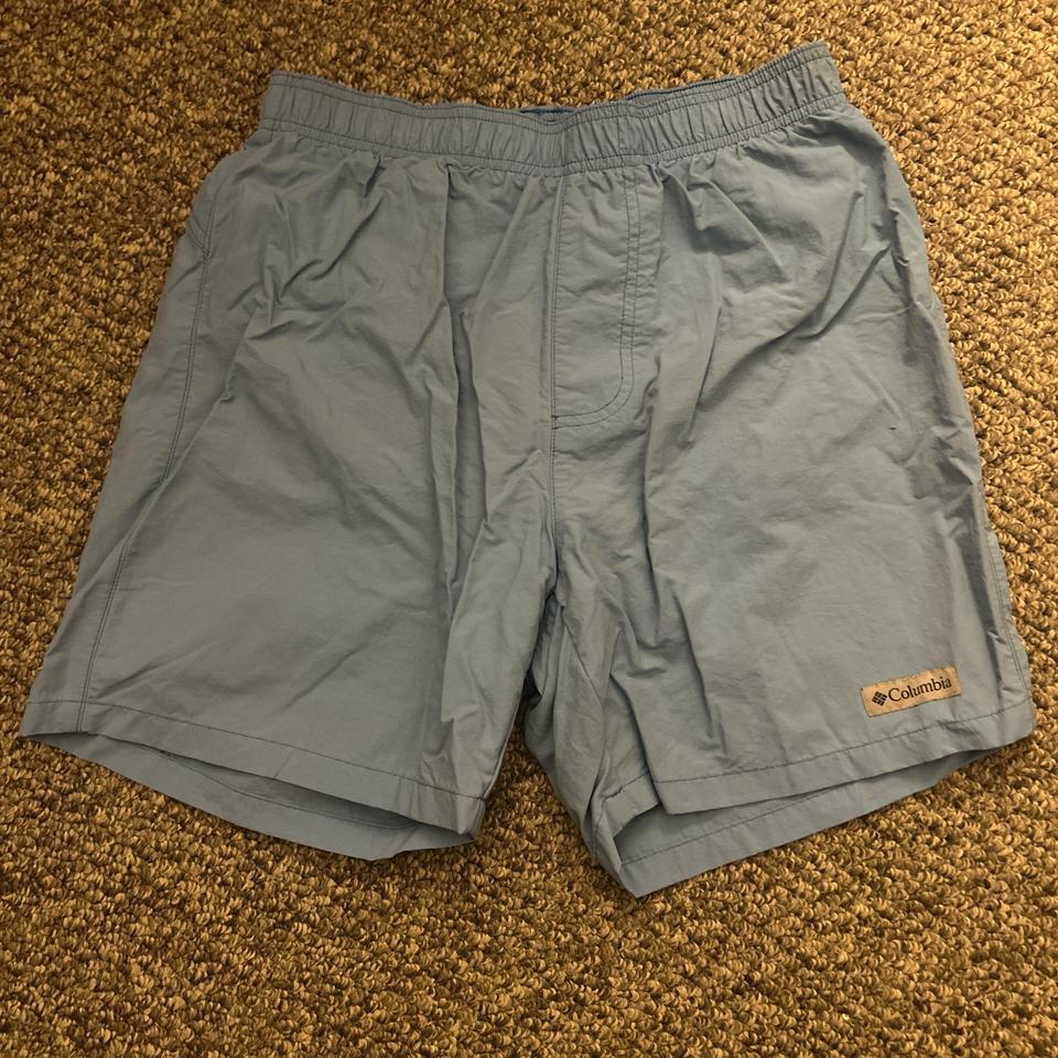 Columbia Blue Shortsswintrunks Size S D729