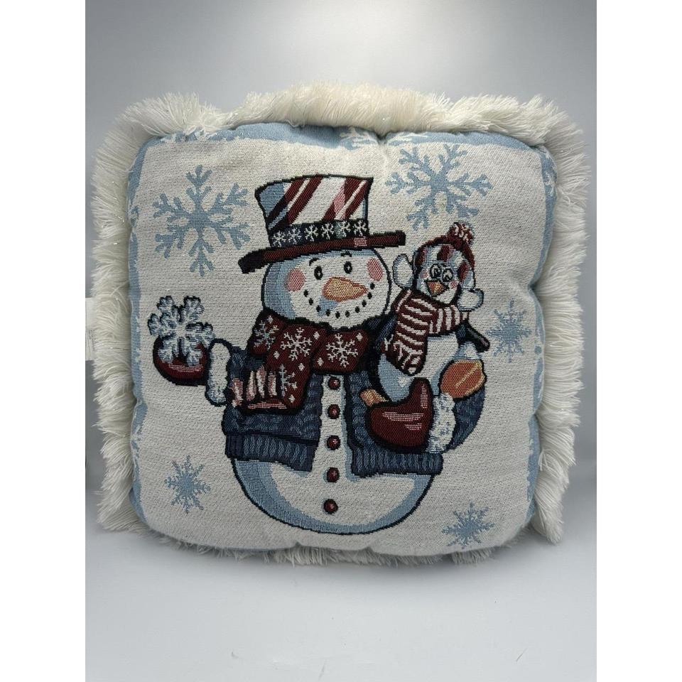 Vintage Mohawk Home Christmas Pillow C24b