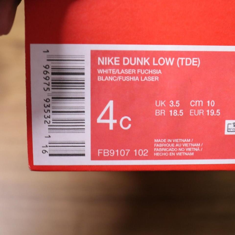Nike Dunk Low Td Laser Fbd8 8