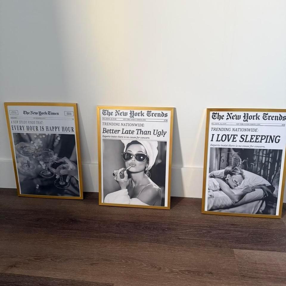 New York Times Framed Posters 856b