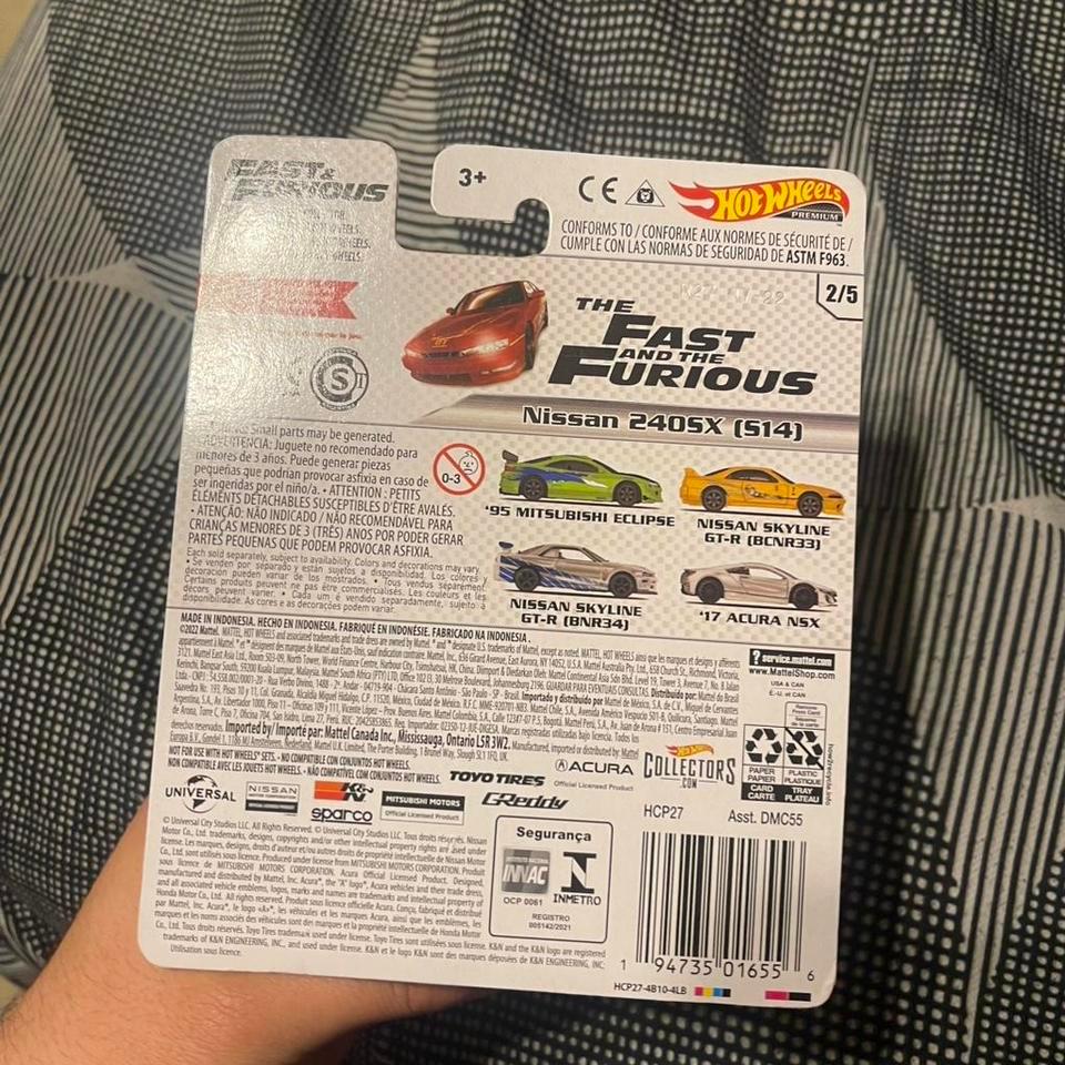 Hot Wheels Fast And Furious 1a8b 2