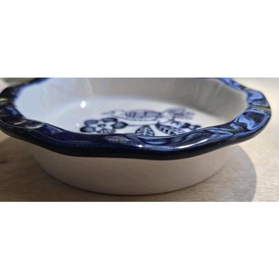 Gradina Saucer Fluted Tartlet Blue D700 4