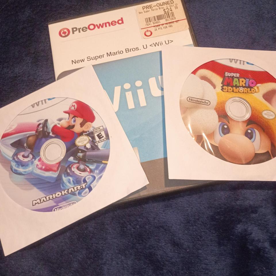 Mario Wii U Game Collectionall 979d