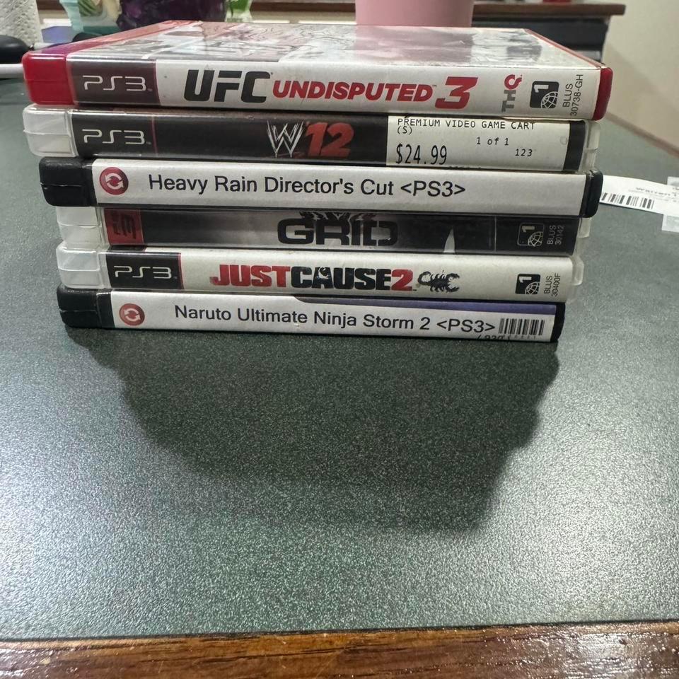 Ps3 Video Game Lot All 851a