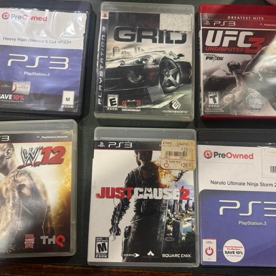 Ps3 Video Game Lot All 851a 2