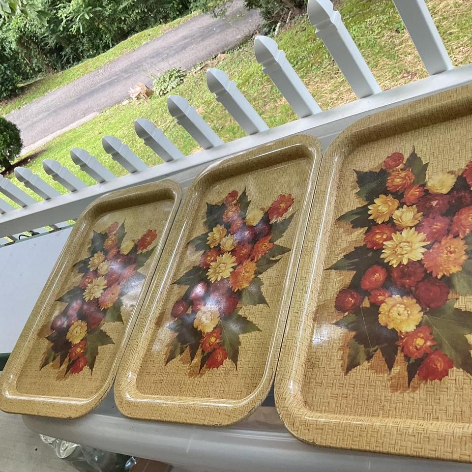 3 Vintage 14 Tin Metal