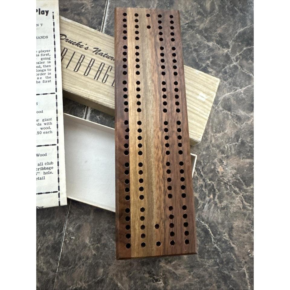 The Drueke Cribbage Board Is 6