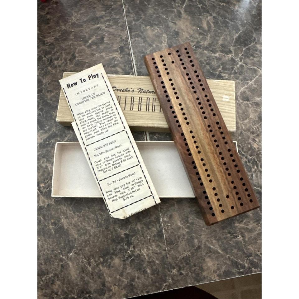 The Drueke Cribbage Board Is 4