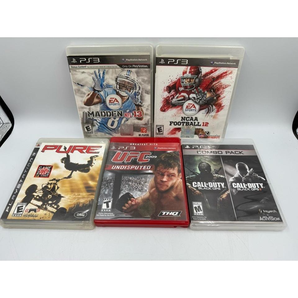 Lot Of 5 Games Ps3 E0d7