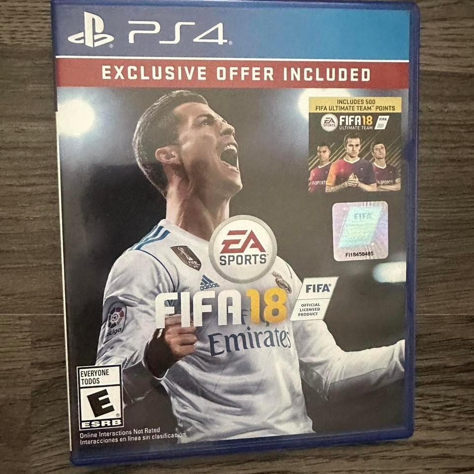 Fifa 18 Ps4 Game Fifa18