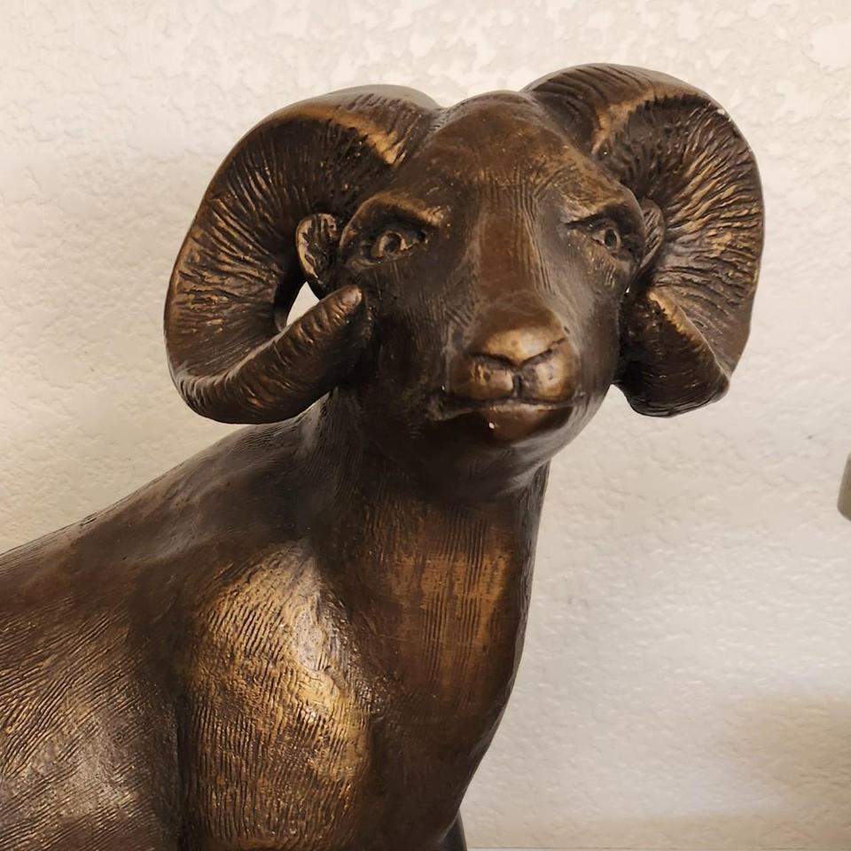 Ram Sculpture Hand Made Crafted 2