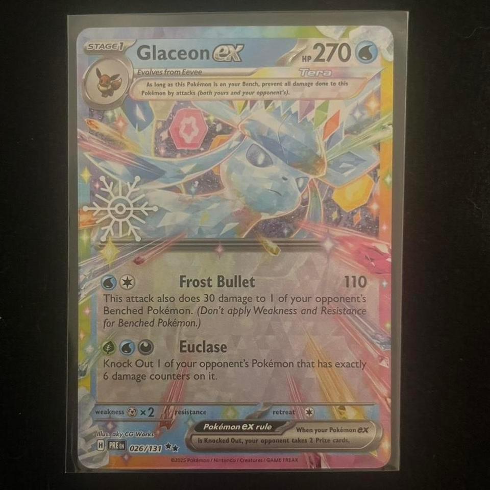 Glaceon Ex Prismatic Evolutions 26131 4c87