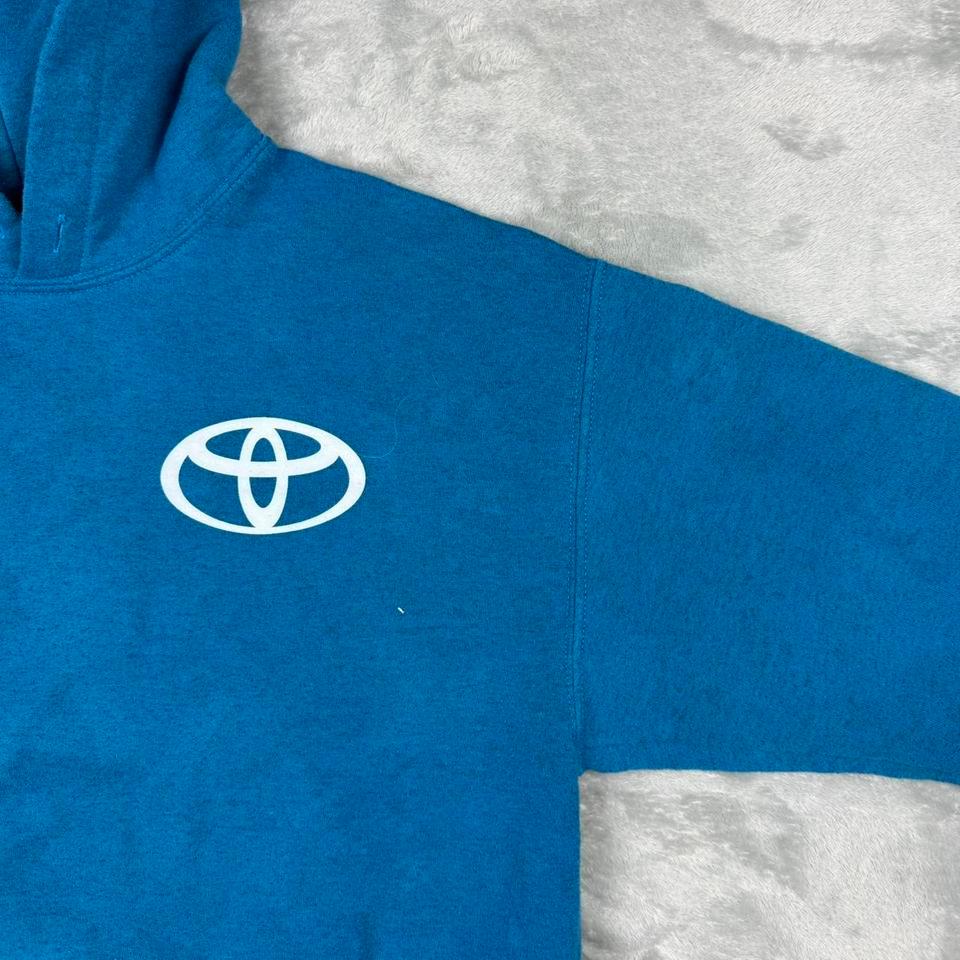 Toyota Hoodie Blue Graphic Logo B57f 3