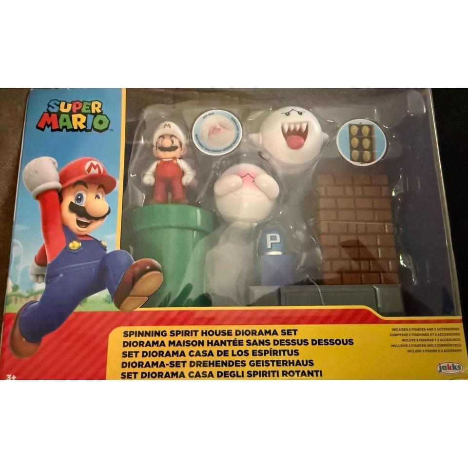 Jakks Pacific Super Mario Spinning F3cc