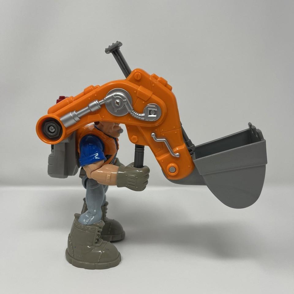 Rescue Heroes Construction Digger Rip 7624 3