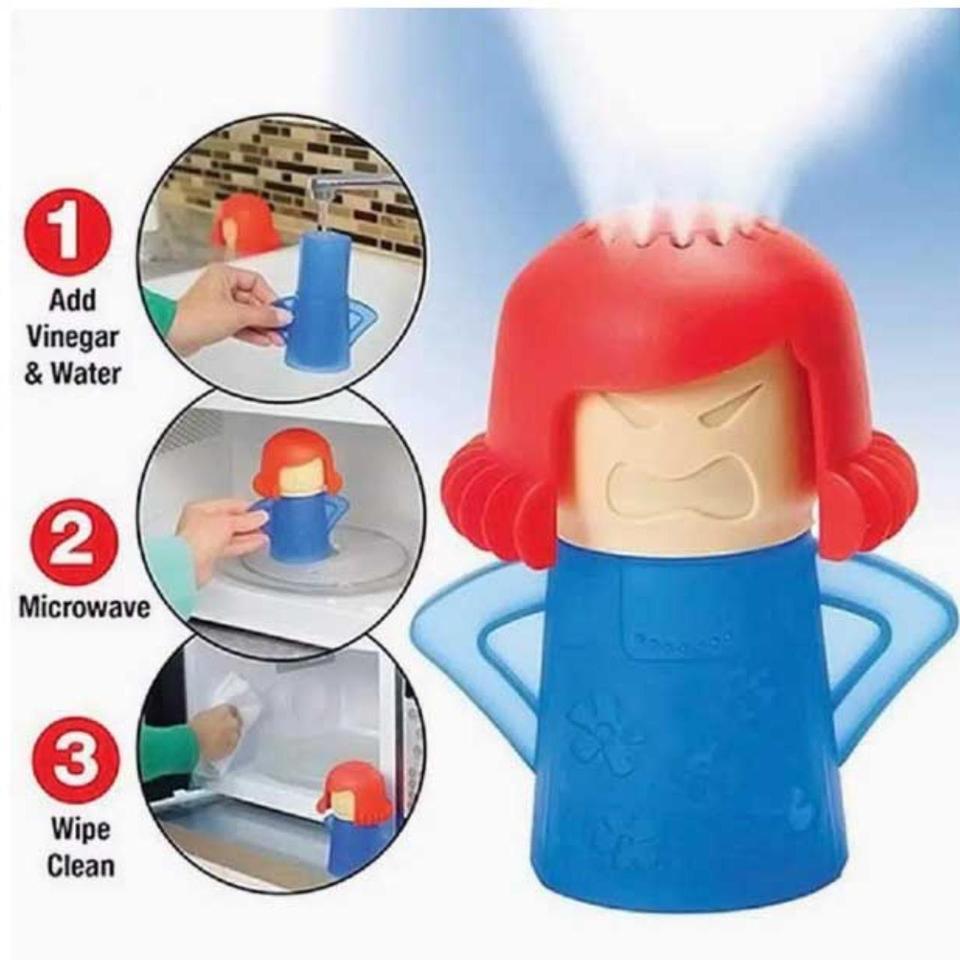 Microwave Oven Steam Cleaner And 3
