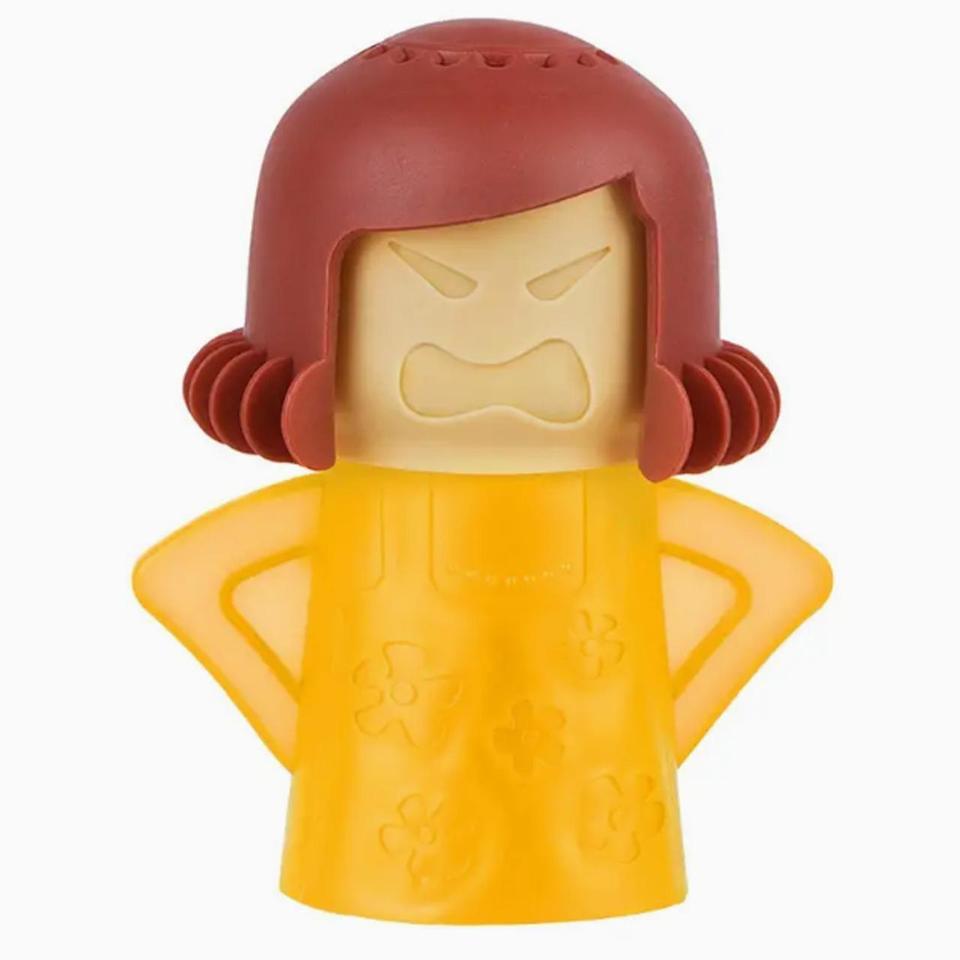 Yellow Microwave Oven Steam Cleaner 2