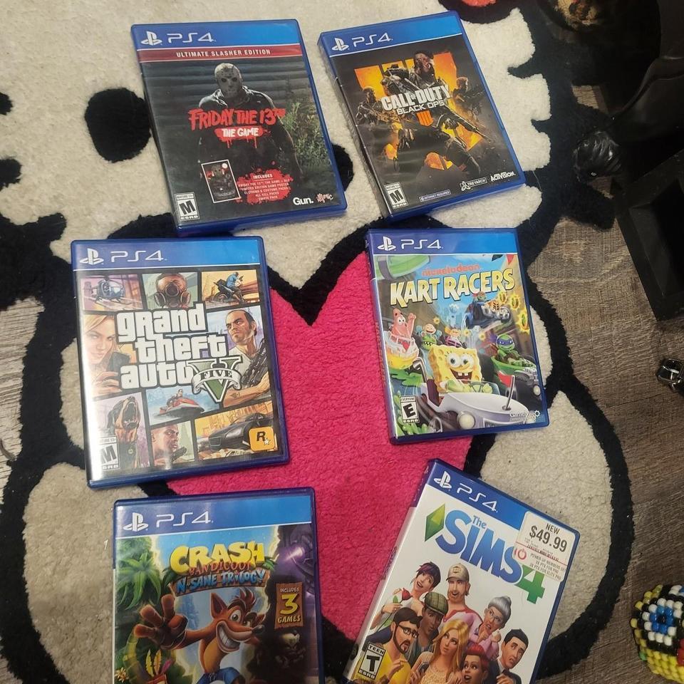 Ps4 Game Lot Of 5 1d87 2