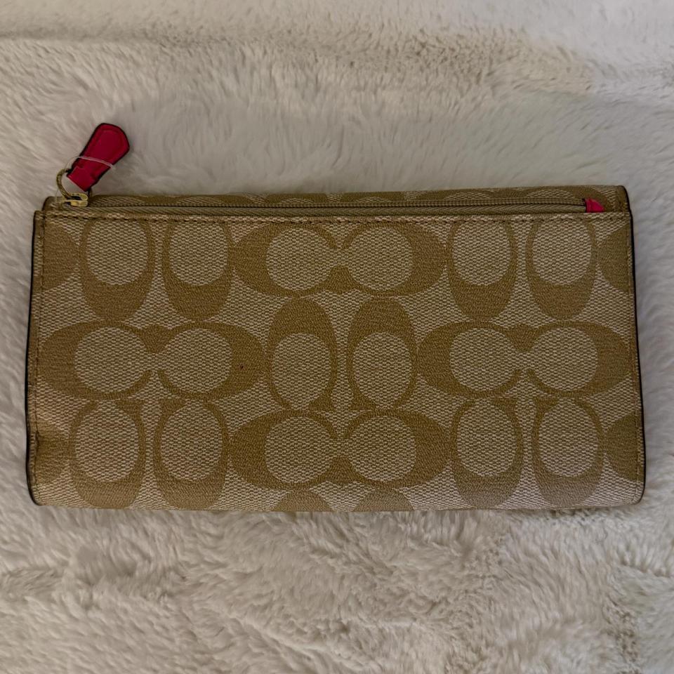 Coach Peyton Signature Monogram Continental 2