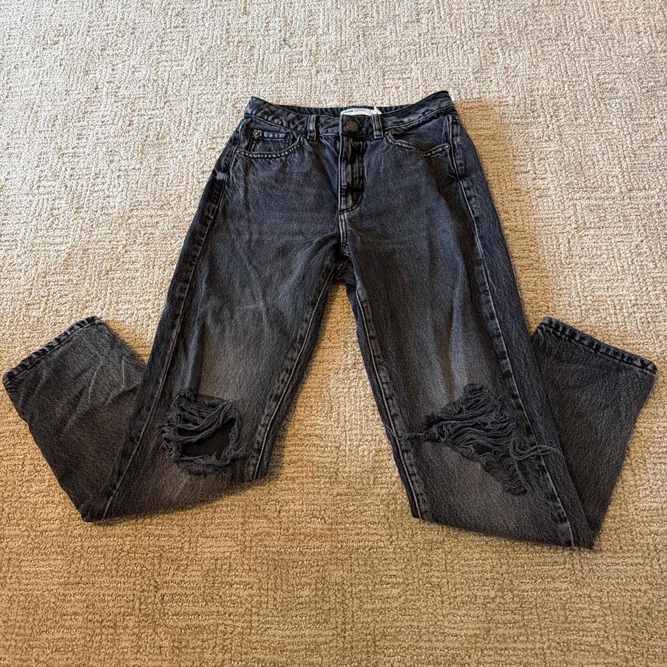 Black Garage Mom Jeans Size A504