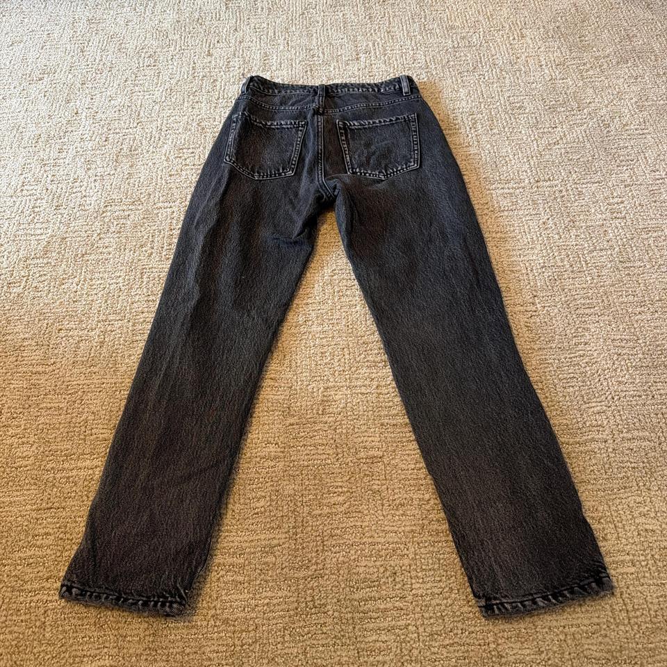 Black Garage Mom Jeans Size A504 2