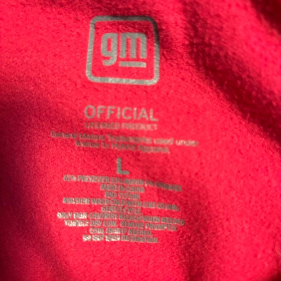 Pink Camaro Sweatshirt Size L 340f 3
