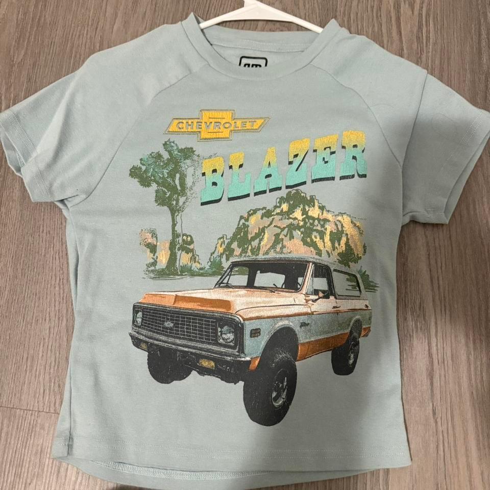 Chevrolet Blazer Blue T Shirt Size 4271