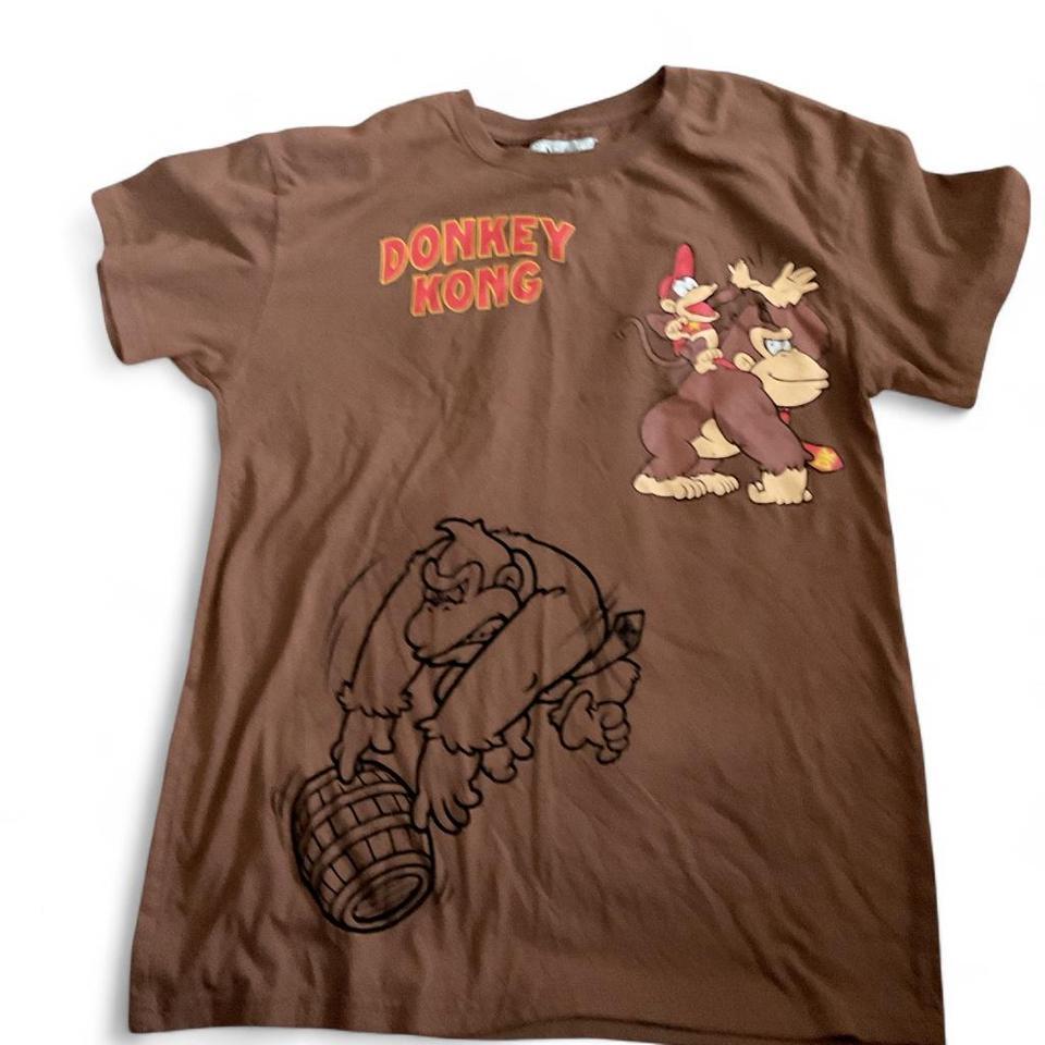Brown Donkey Kong Tee With Ea72
