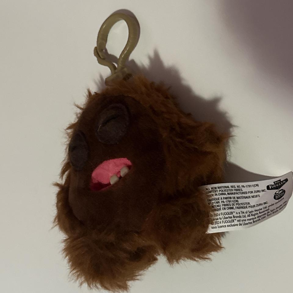 Fuggler Keychain Brown Bag Charm 0a75