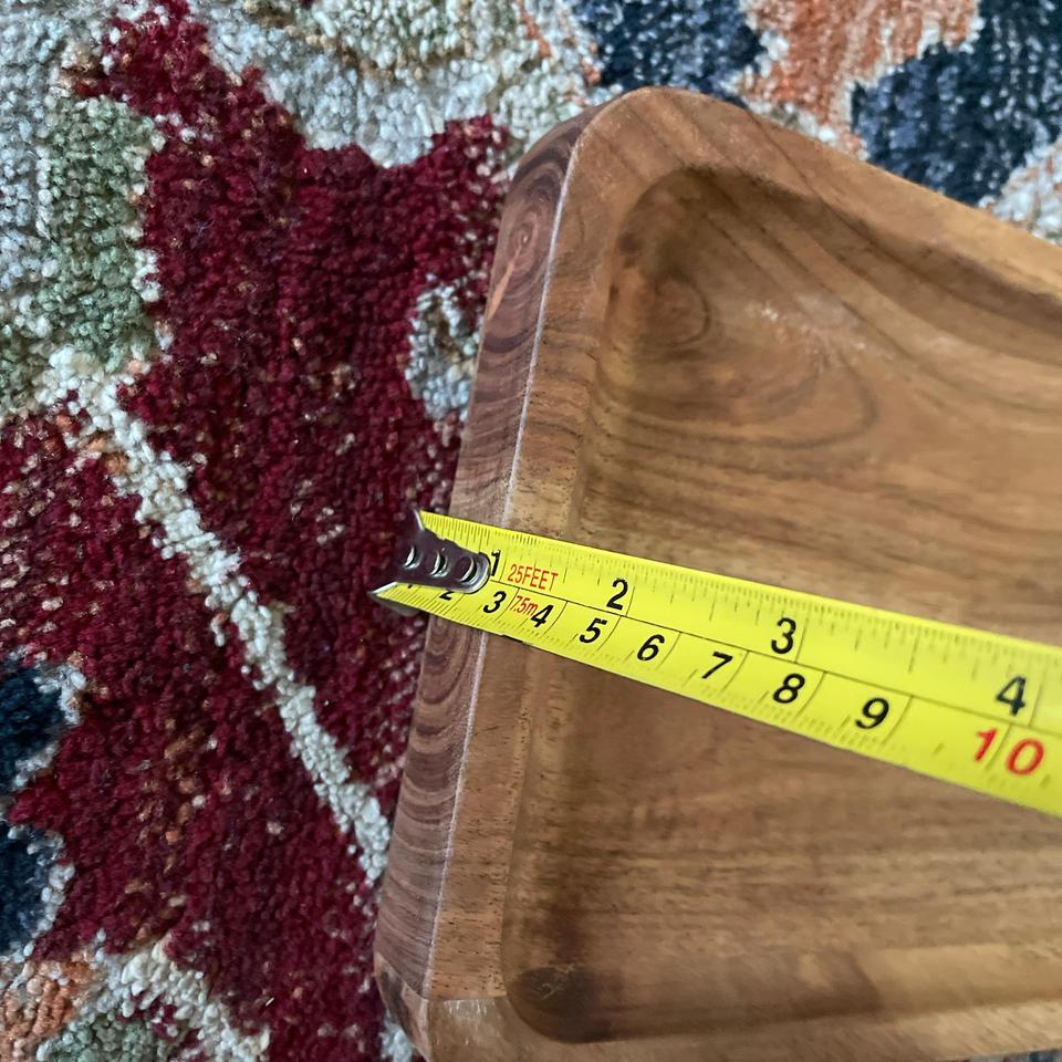 Wooden Tray With A Natural 62a7 4